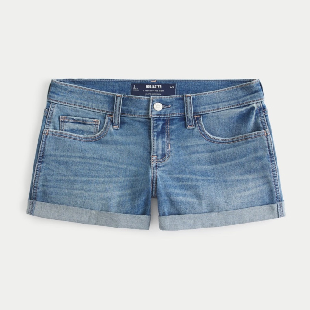 hollister low rise classic short size 2